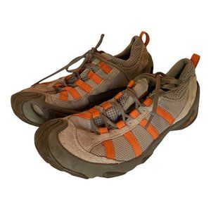 Teva Outdoor Hiking Shoes Womens Orange Gray